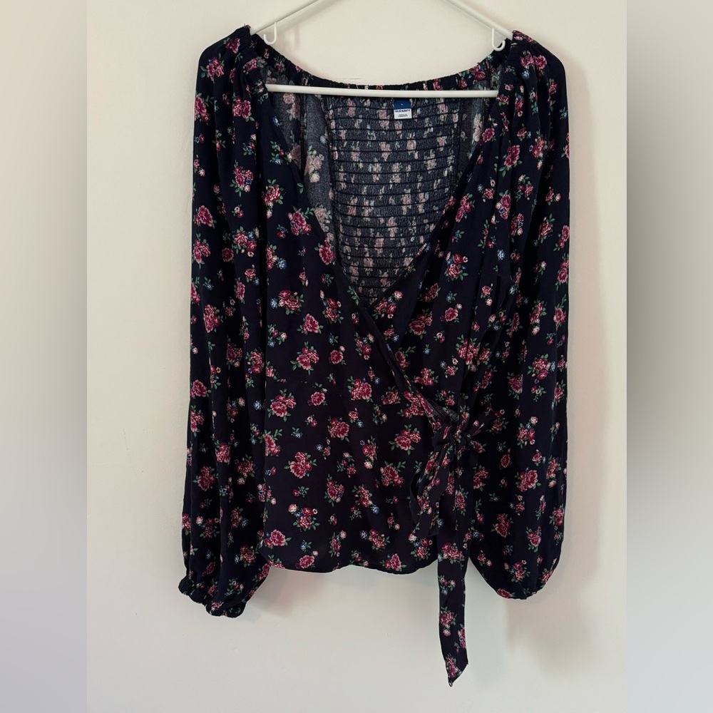 Old navy wrap shirt